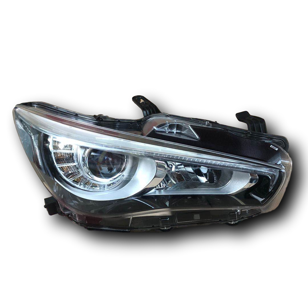 适用于英菲尼迪q50l大灯总成 拆车件 低配升级高配 原厂 led大灯