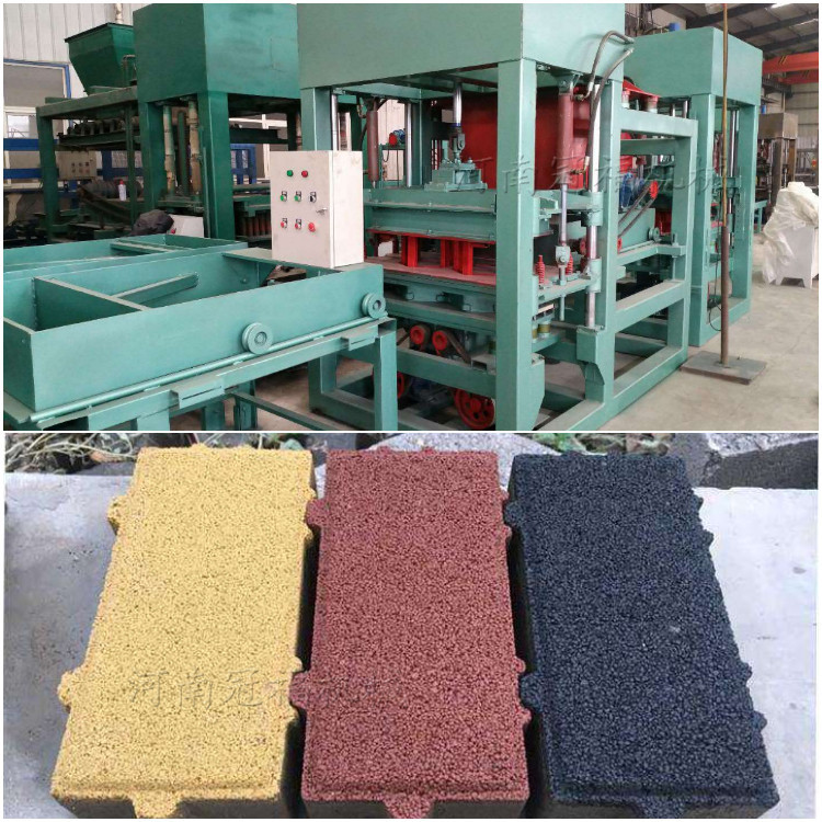 液压免烧人行道缝隙式渗水砖机 一机多用路面吸水砖设备 透水砖机