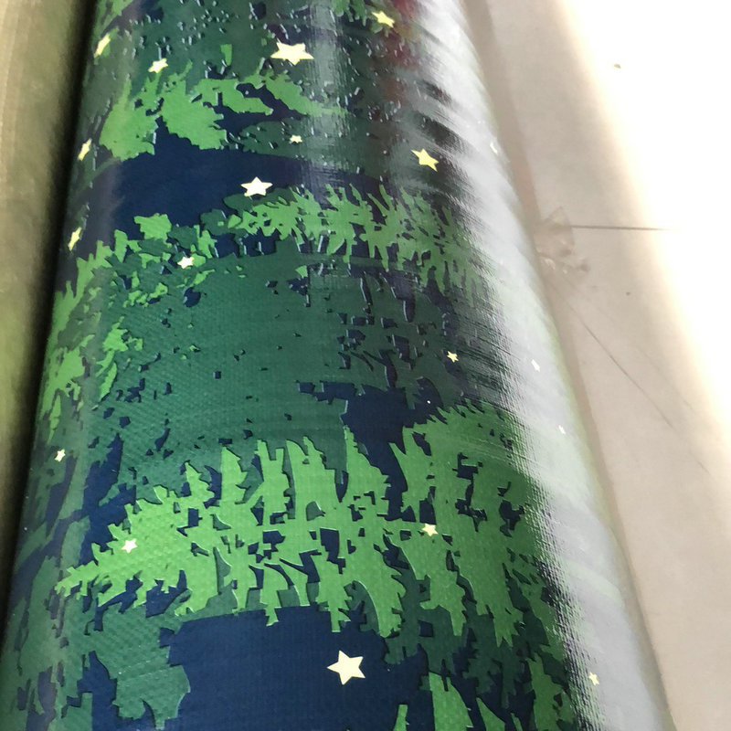 opp彩膜pe编织布防水覆膜pp编织布180克opp复合编织布彩色保护膜