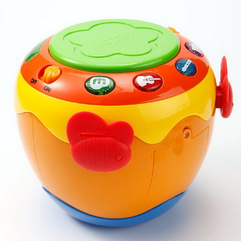 澳贝玩具 全新澳贝奥贝音乐拍拍鼓 儿童玩具鼓463423