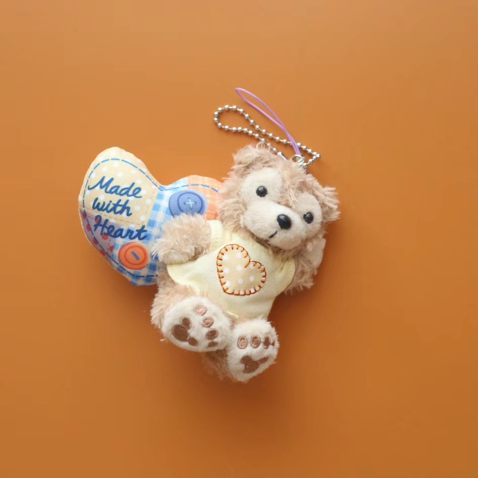 新款达菲熊系列duffy毛绒公仔史黛拉兔子 托尼猫玩具包包挂件挂饰