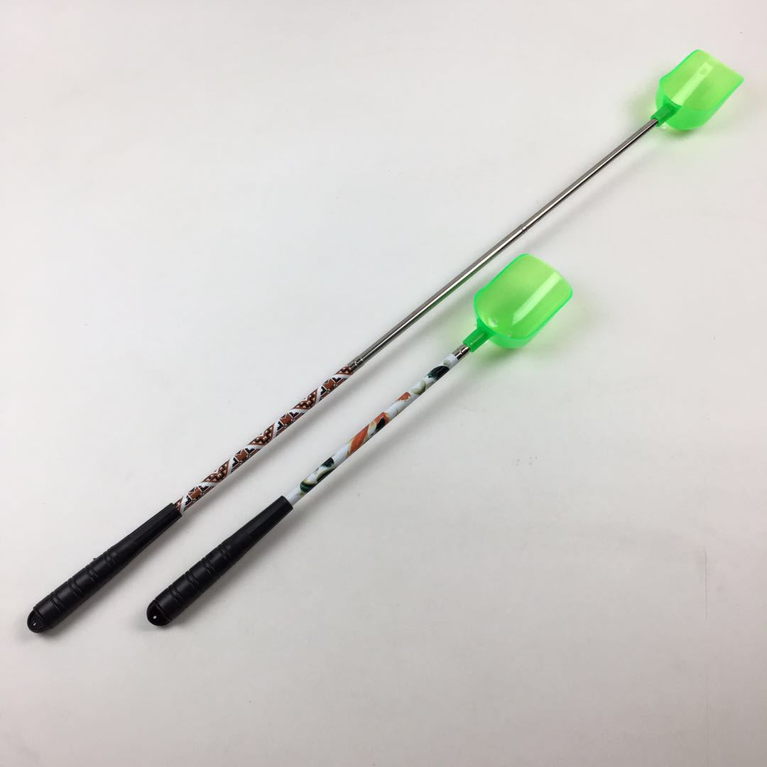 钓鱼打窝勺 不锈钢抛饵勺 远投打窝器 渔具配件批发