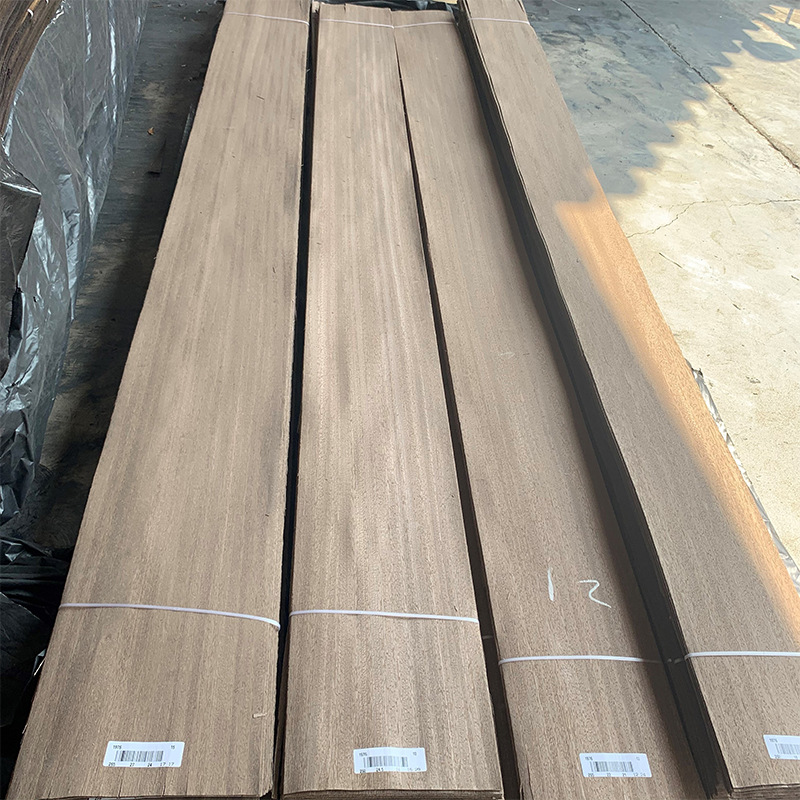 厂家批发染色铁刀木皮全屋定制墙面家具工艺品灯饰饰面板贴面材料