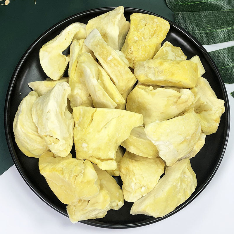 榴莲干 冻干水果 冻干榴莲脆 金枕头榴莲干 冻干 1kg装即食榴莲块