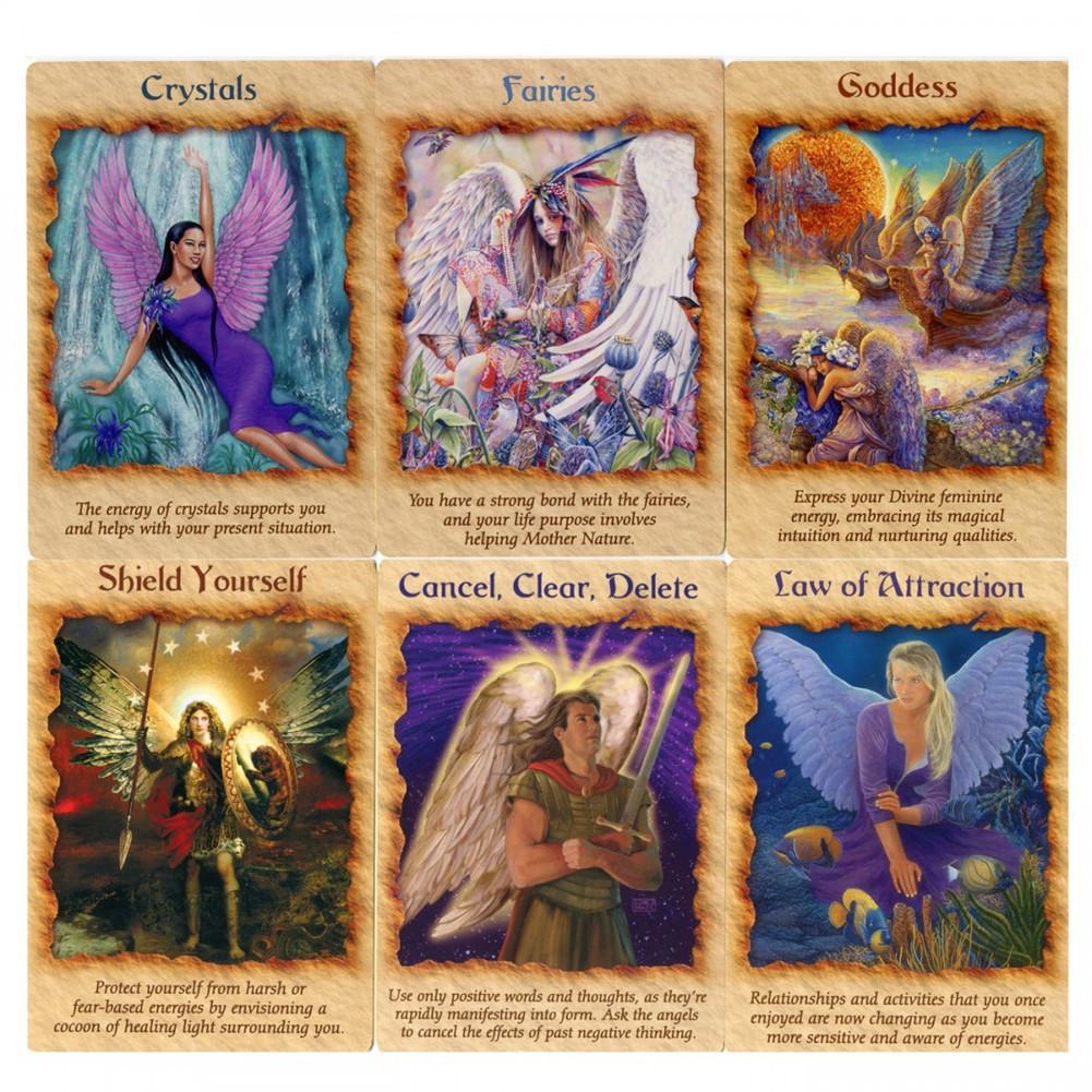 外贸热销 angel therapy oracle cards 天使疗愈神谕卡 英文版
