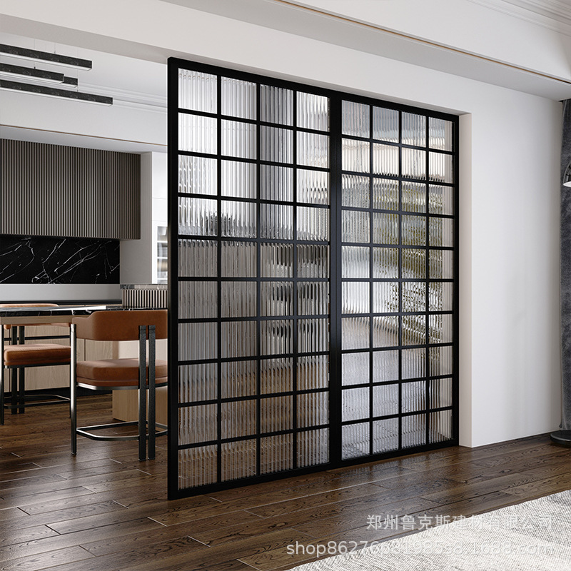 铝合金玻璃推拉门厨房客厅卧室手动折叠门移动玻璃推拉门厂家