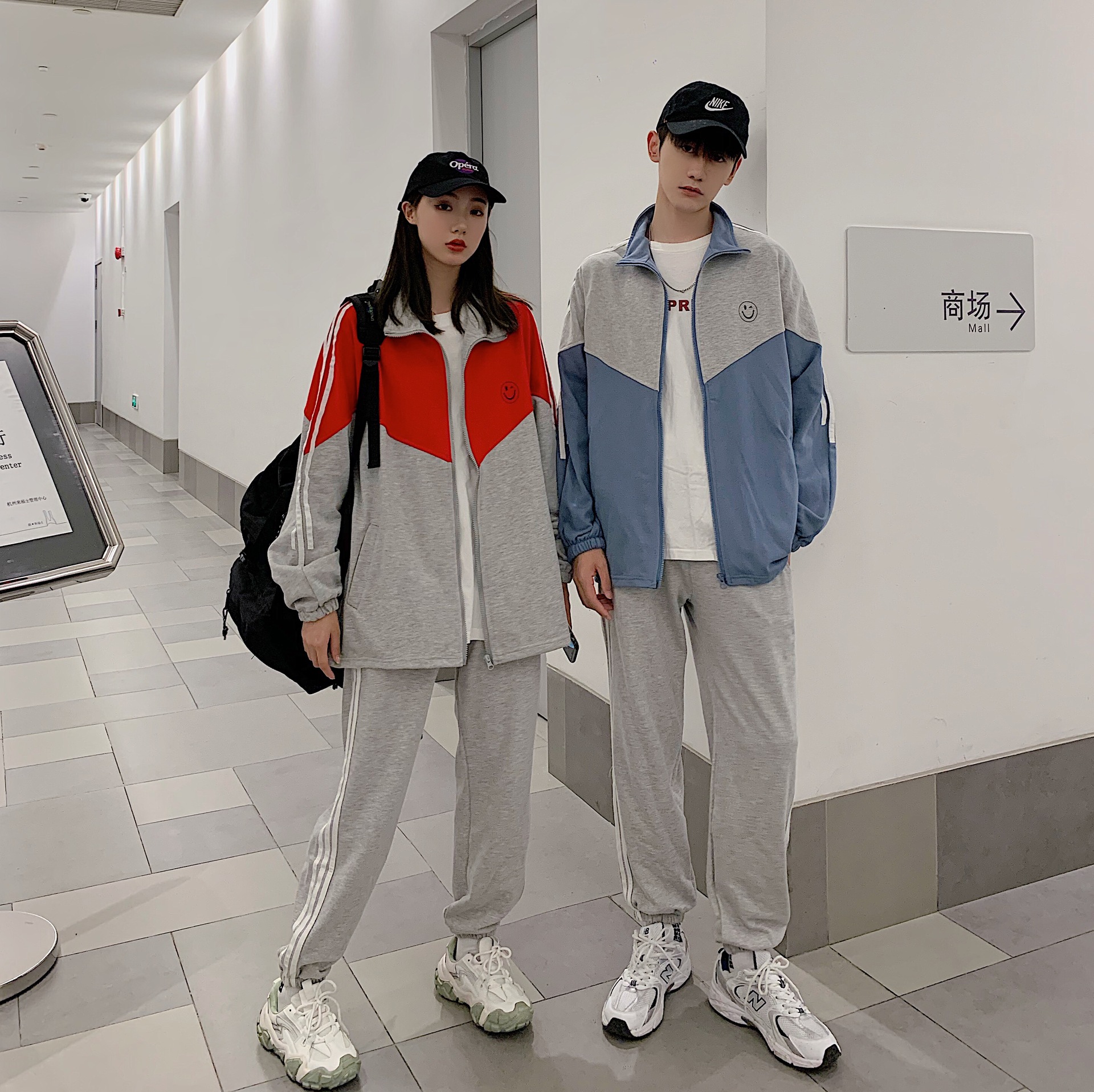 中学生班服校服2020秋季新品情侣装外套套装学生班服