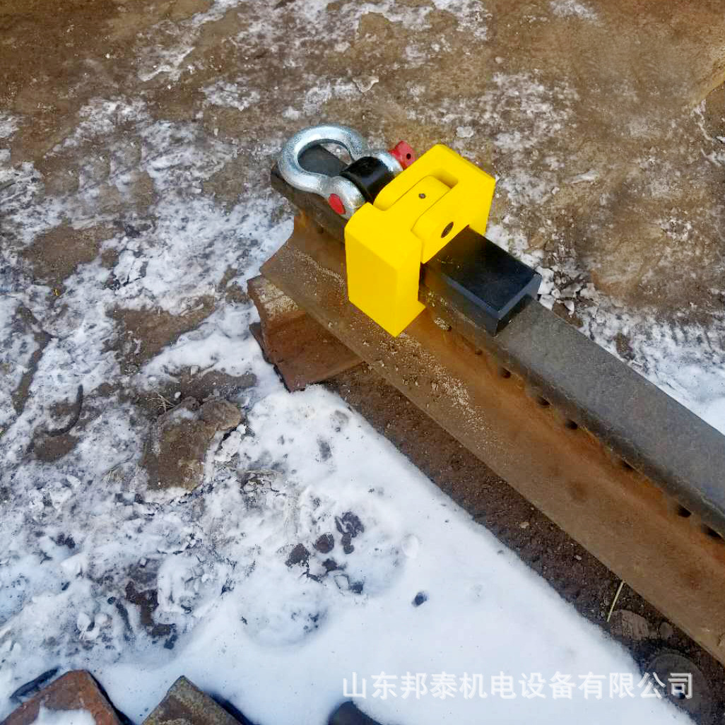 铁路轨道起重设备吊轨钳便携式钢轨拖拽工具拖轨器5t钢轨起重钳