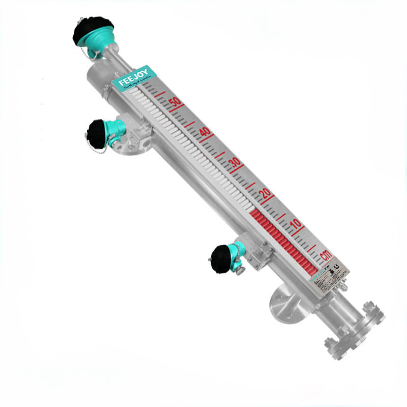 上海飞卓工厂直销高精度磁翻板液位计 磁翻柱 翻转 磁浮球液位计