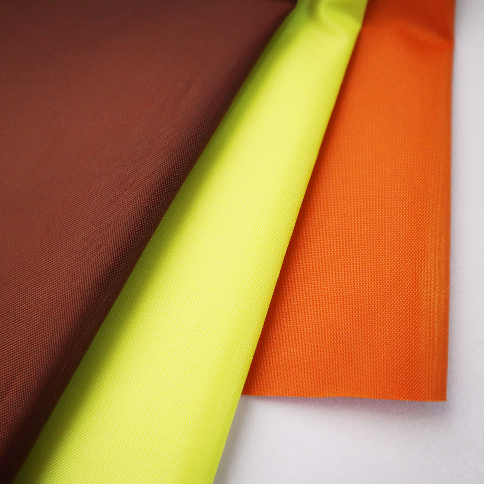 150d 青绿色牛津布 防水pu阻燃5000 户外帐篷面料