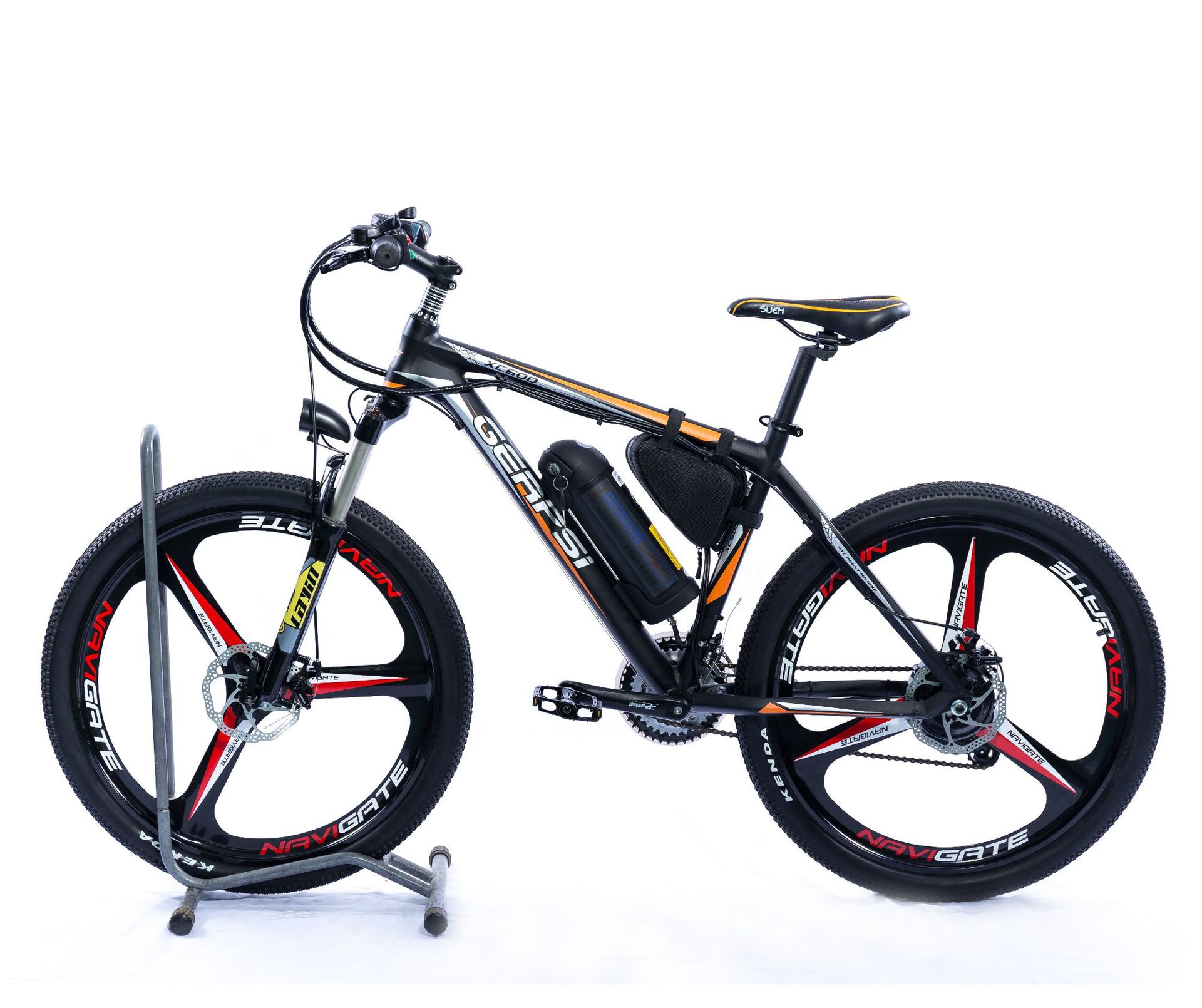 13. 26 inch aluminum electric mountain bike.12.integral wheel11.