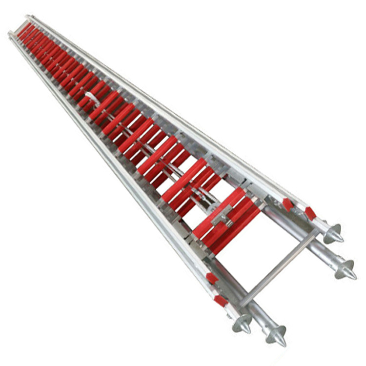 3c消防拉梯tel6铝合金消防二节拉梯铝合金拉梯比武训练救援拉梯