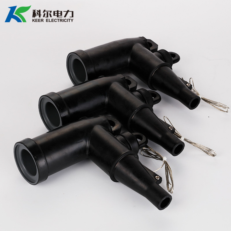 科尔200apt肘型头插拔头美式可触摸全屏蔽型可分离高压电缆接头