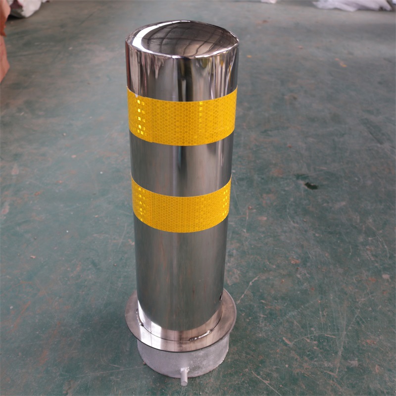 批发不锈钢立柱 道路防撞防护柱钢管警示柱 分道隔离墩交通设施