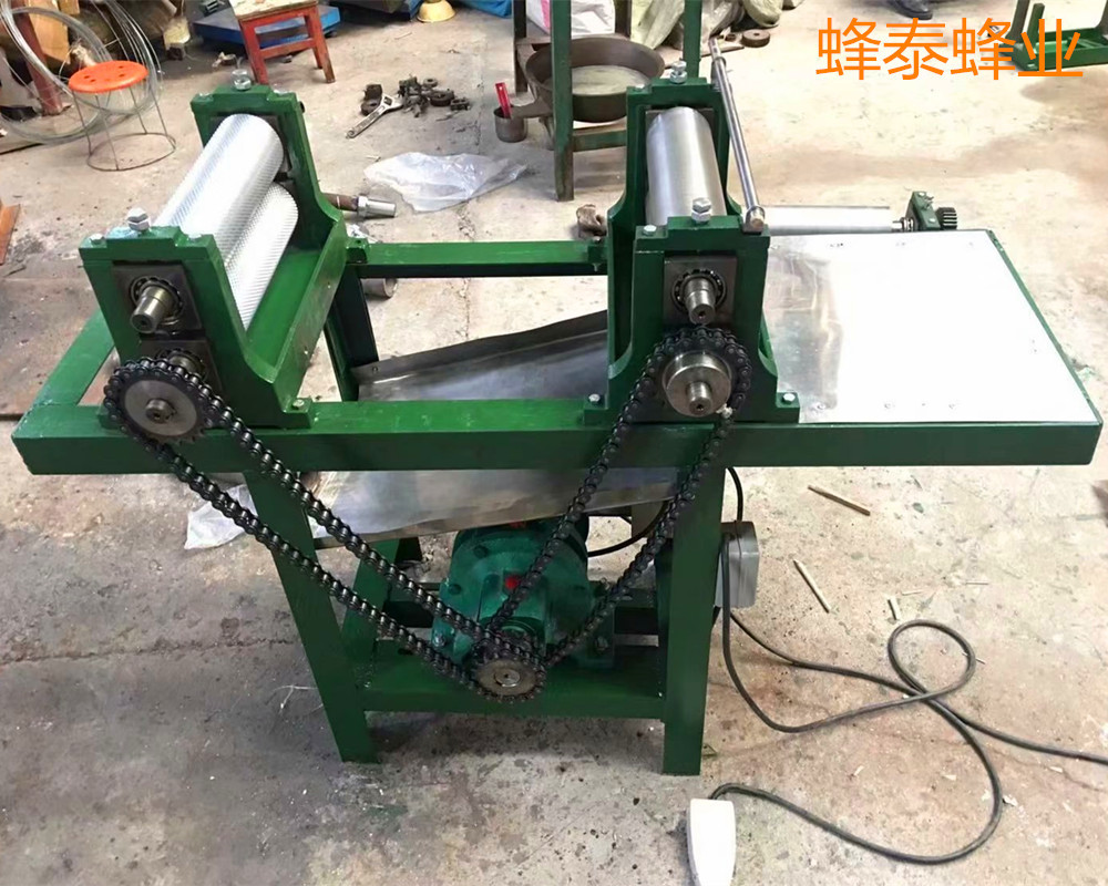 中蜂意蜂蜡制巢础电动巢础铝合金不锈钢压光机一体巢础机