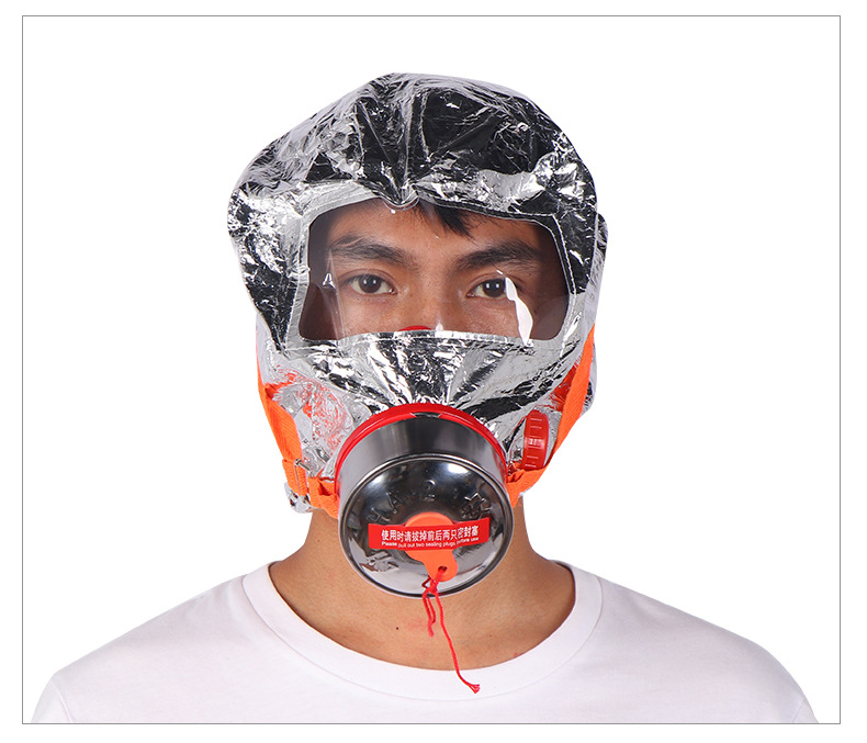 火灾逃生面具防毒面罩过滤式自救呼吸器消防防护面具 可定制批发