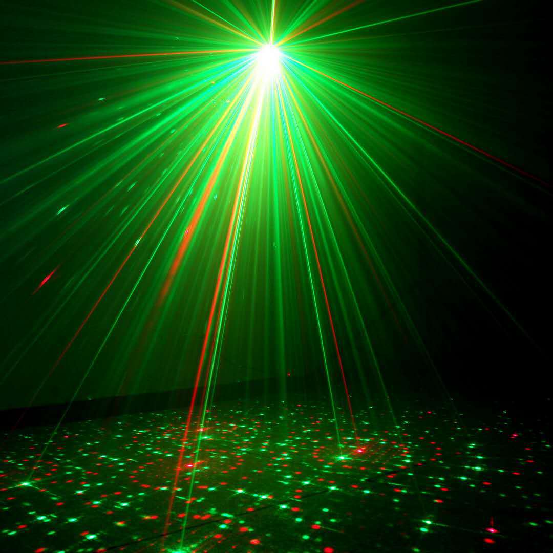 ktv迷你声控激光灯 led图案镭射激光灯舞台灯 酒吧舞厅红绿激光灯