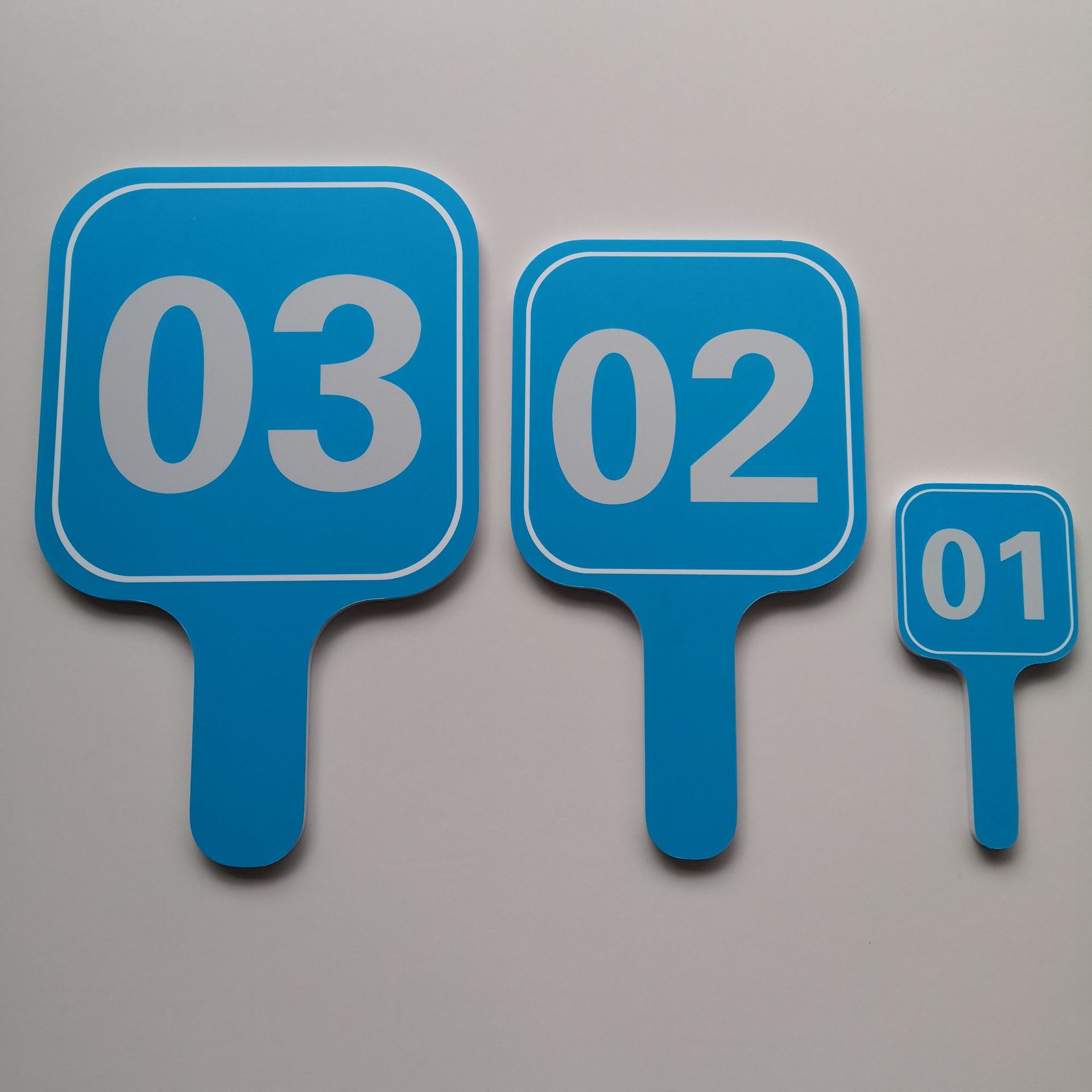 pvc手举牌  拍卖牌 异形手举牌制作 双面防水不易折断手举牌