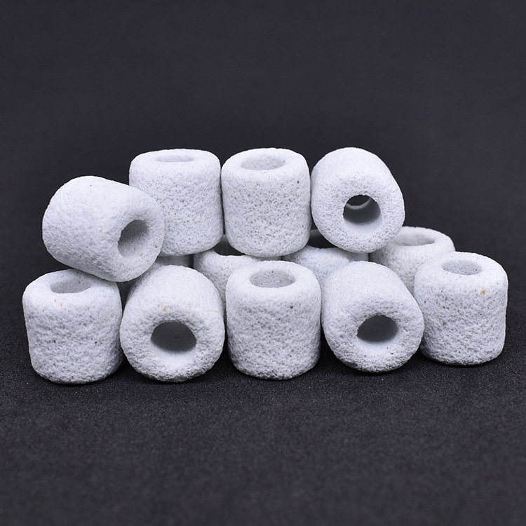 微生物纤维环水族箱鱼缸过滤环陶瓷环生化滤材培养硝化细菌环屋