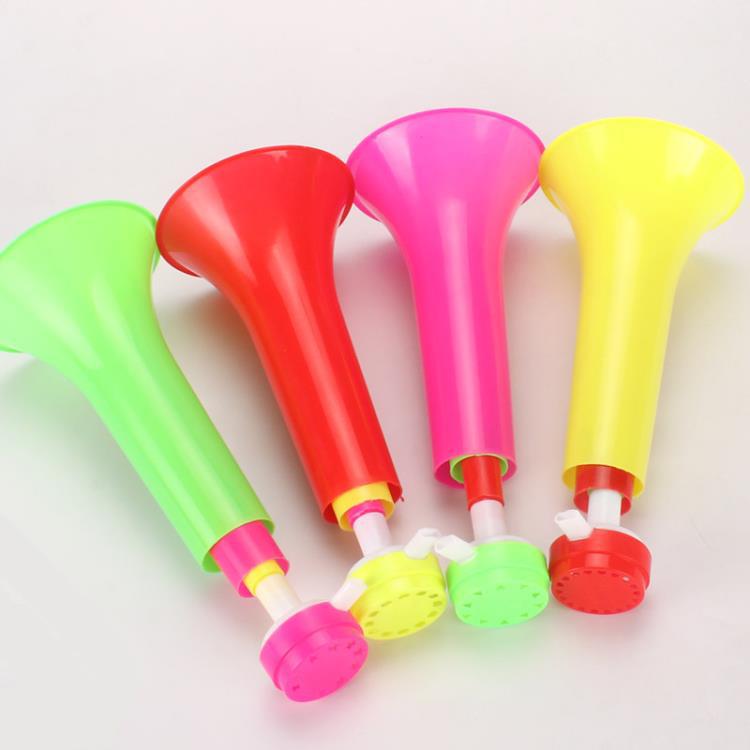 Factory Direct Sales Three-Section Large Telescopic Speaker 60cm Vuvuzela Fans Speaker World Cup Cheering Loudspeaker