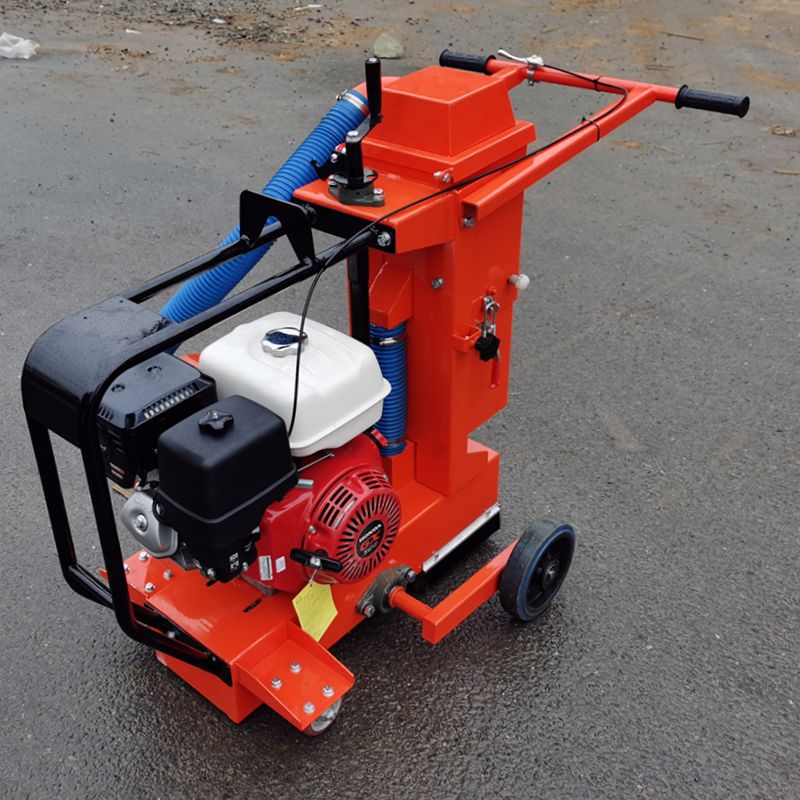 厂家供应新型降尘开槽机 水泥路面汽油切割机 马路降尘开槽机