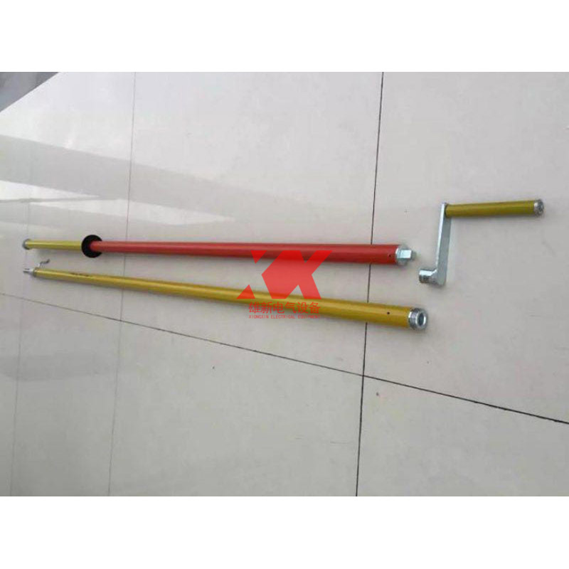 套筒扳手操作杆带角度绝缘杆套筒板子绝缘棘轮扳手操作杆