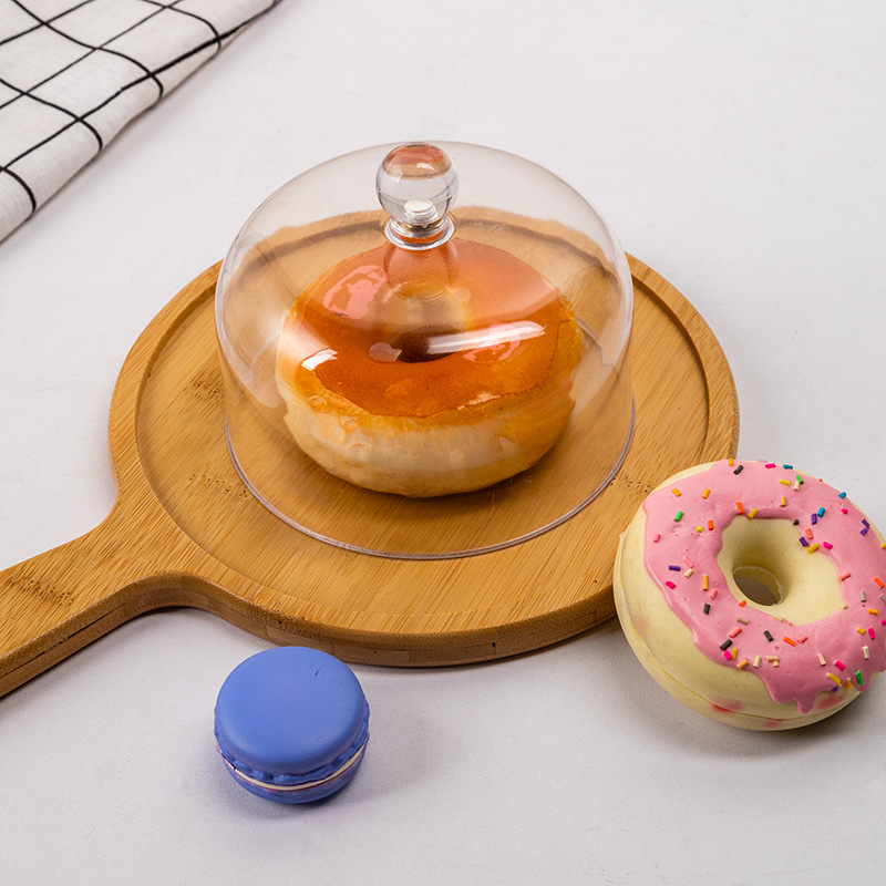 亚克力透明食品盖 芝士面包蛋糕罩 酒店咖啡店西餐厅用品小点心盖