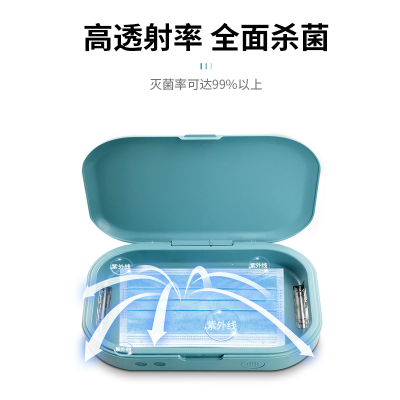 SOURCE Manufacturer Cell Phone Sterilizer UV Sterilizer Multifunctional Sterilizer Mask Sterilizer Disinfection Box