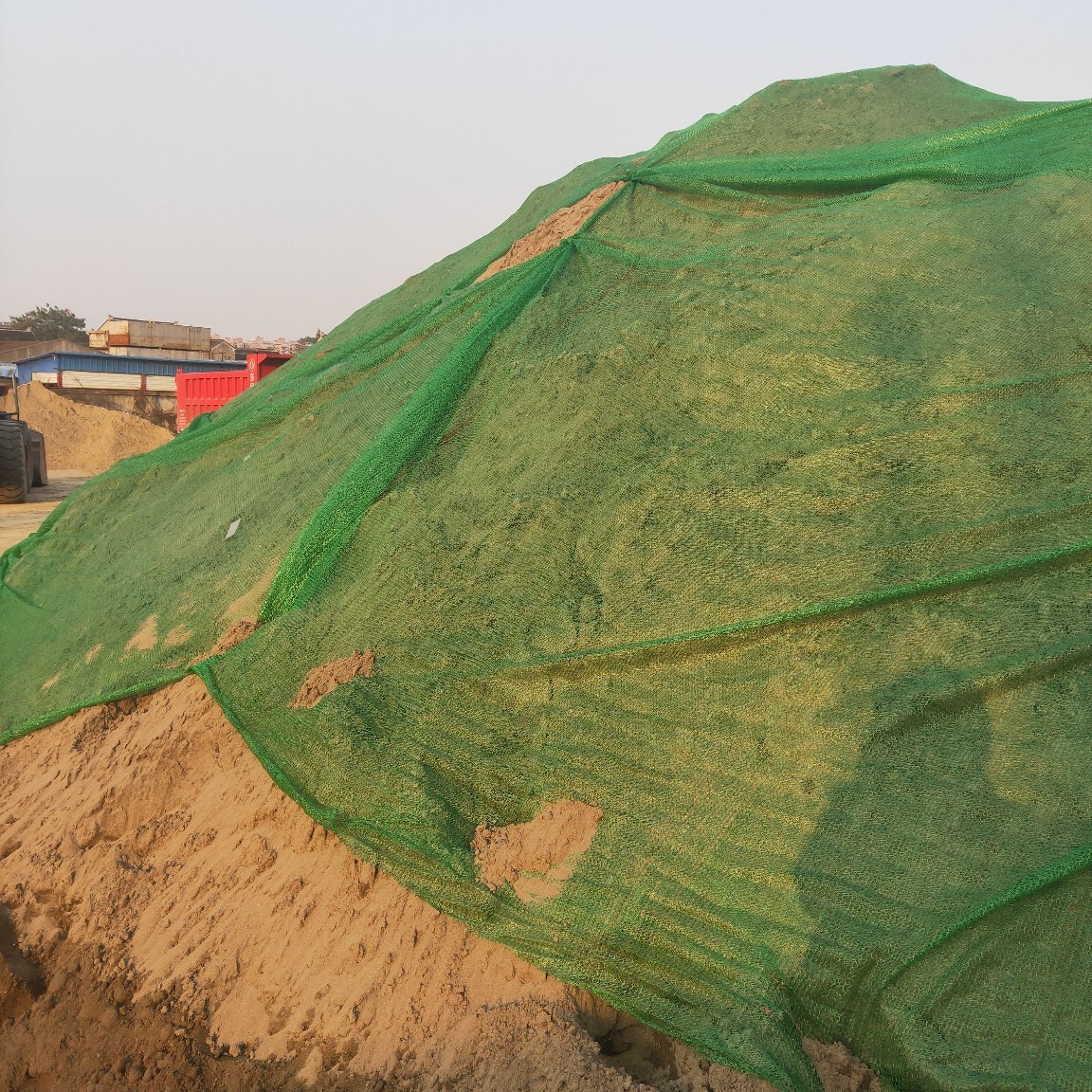 江苏靖江盖土网 沙场煤厂土堆 盖土防尘网 覆盖遮阴网 遮光网 厂