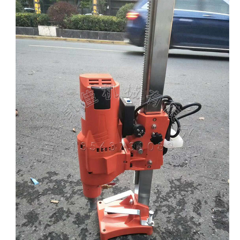 墙壁混凝土钻孔机 路面取芯钻孔机 空调安装水管钻孔机金刚石水钻