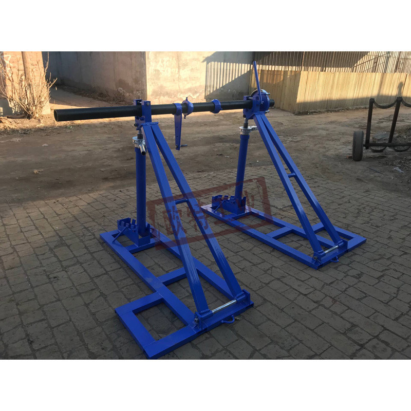 架空展放电缆用支架可拆卸式放线架张力放线架可调速放线盘架