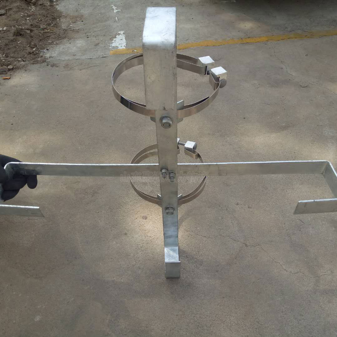 定制q235扁铁材质光缆收放线架标配内盘式余缆架生产加工