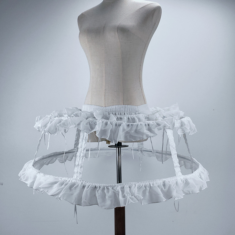 洛丽塔卡门lolita鱼骨裙撑cosplay长度蓬度可调节暴力日常裙撑裙
