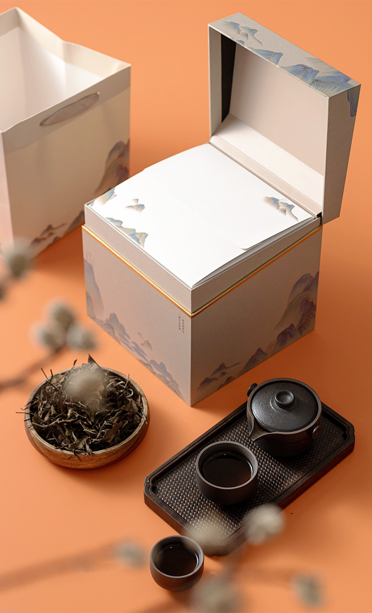 一斤装福鼎白茶包装白毫银针茶叶包装盒空礼盒普洱茶散茶茶叶礼盒