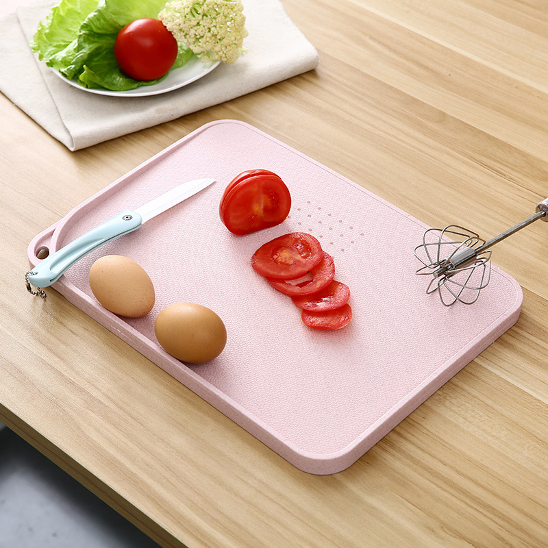 小麦秸秆菜板切菜板家用防霉砧板水果塑料小宿舍案板占板