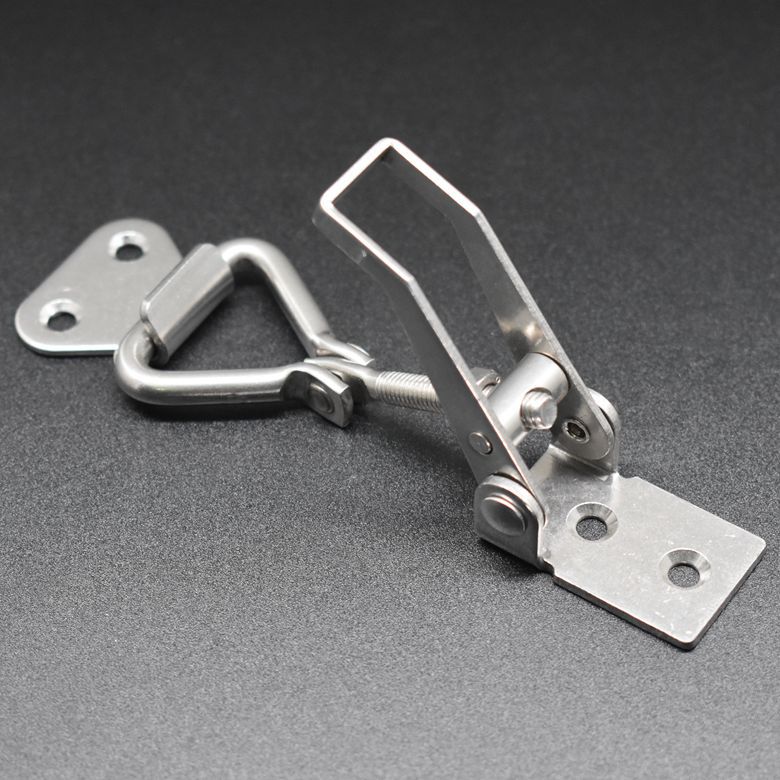 90度直角夹持工具锁扣可调搭扣垂直快速夹具锁夹 箱扣 门栓式夹钳