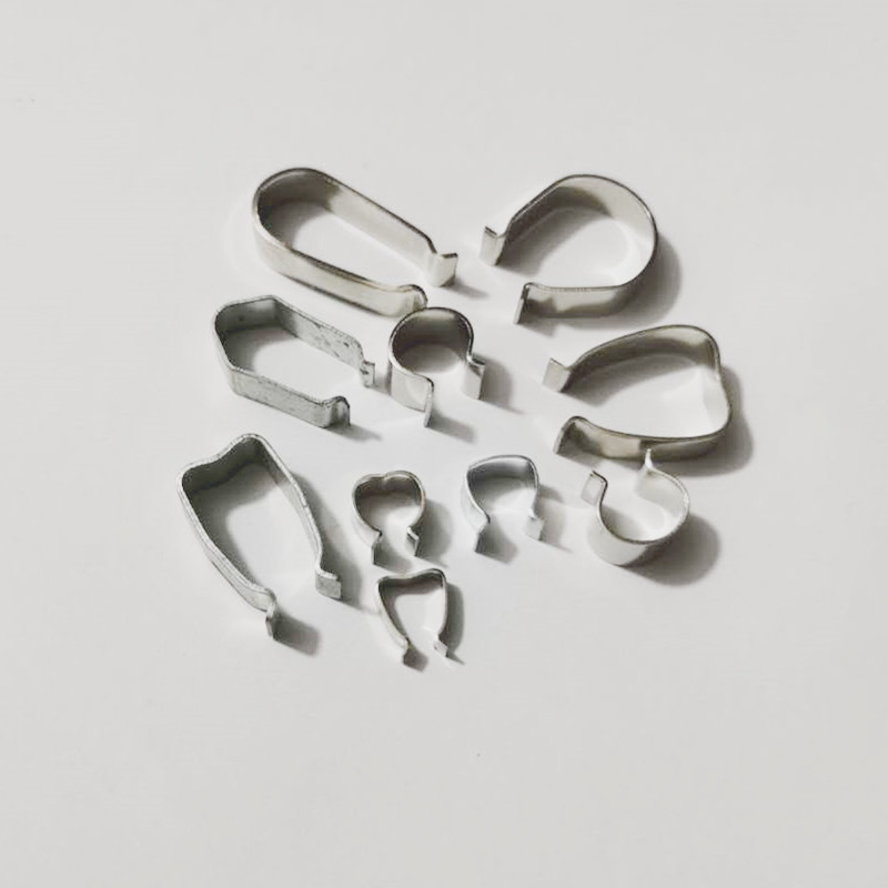 不锈钢衣夹扣裤架扣五金卡扣弹簧扣可来样定制