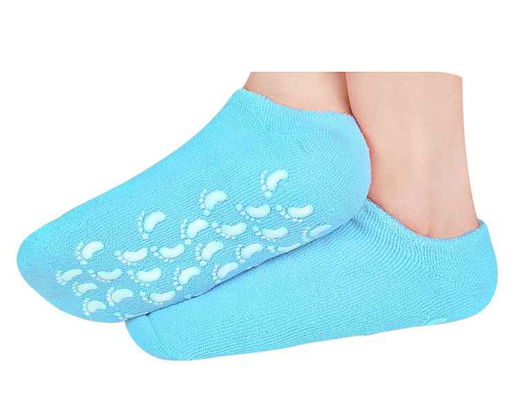 棉纱全袜 凝胶保湿护脚套 嫩足护足套 sap袜子 防开裂