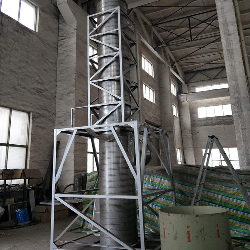 厂家定制碳钢烟囱支撑架 排气筒井字架配套废气设备安装