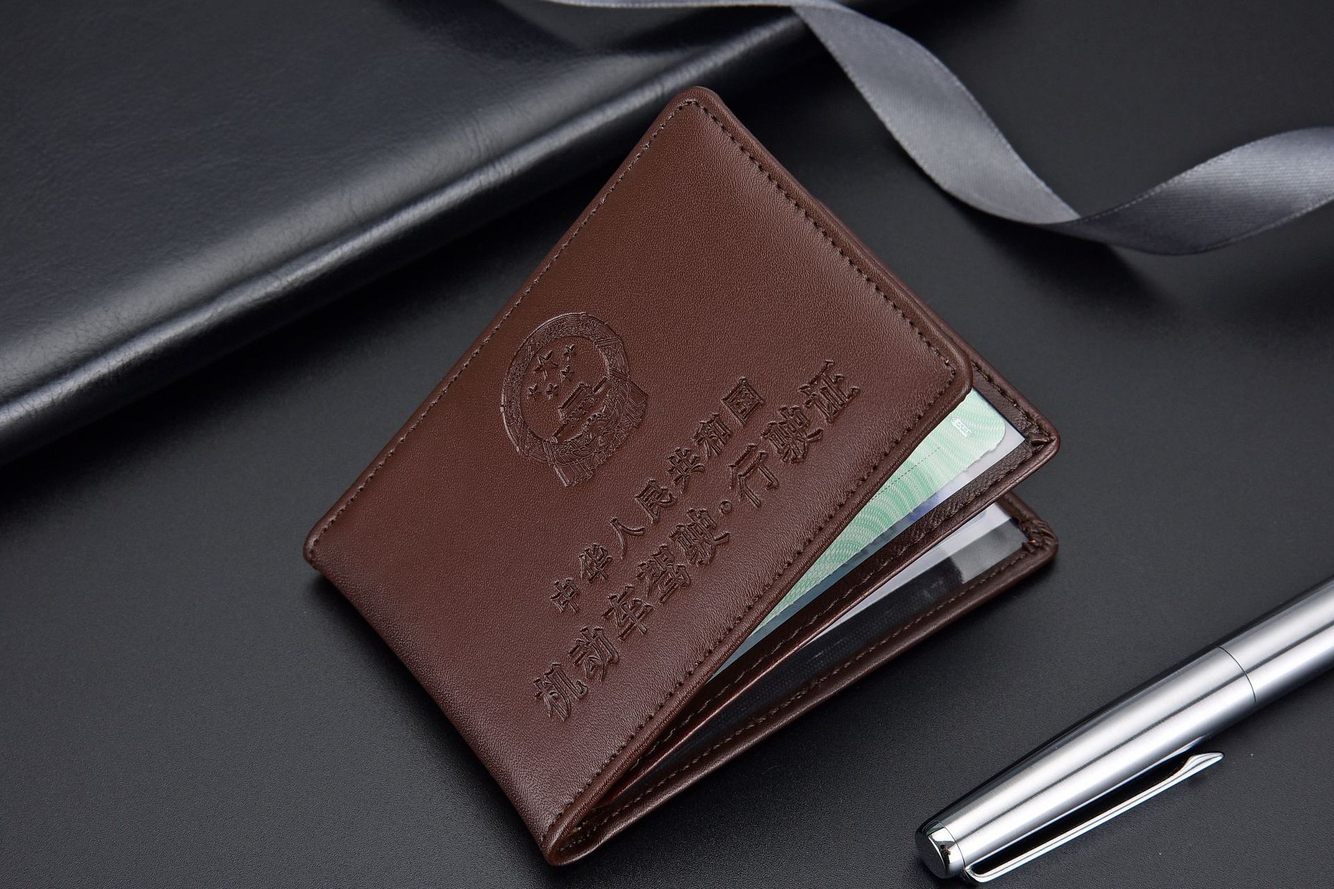 厂家直销真皮驾驶证皮套机动车行驶证套证件多卡位包 驾驶证耐用