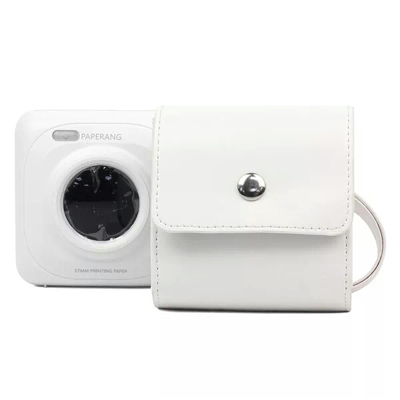 pu皮咕咕机保护套 批发学生喵喵机收纳包 口袋迷你打印机皮套