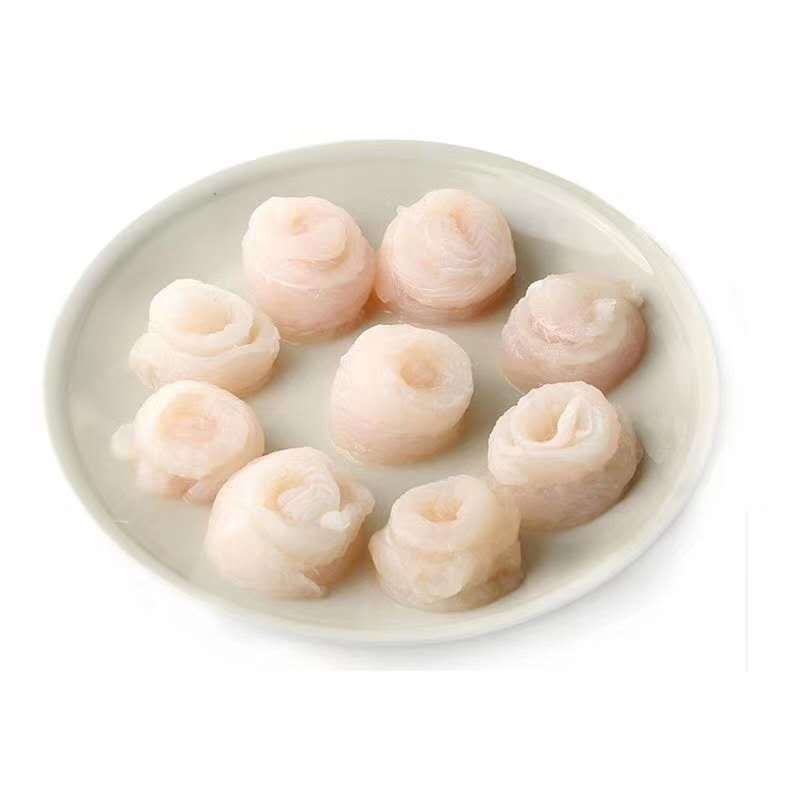 巴沙鱼卷 越南龙利鱼肉卷 鱼火锅餐饮食材 去骨去皮冻鱼柳段