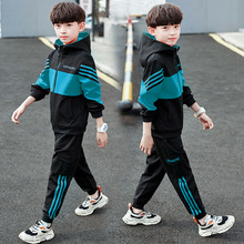男童装儿童春秋装帅洋气运动套装2020新款大童男孩韩版两件套批发