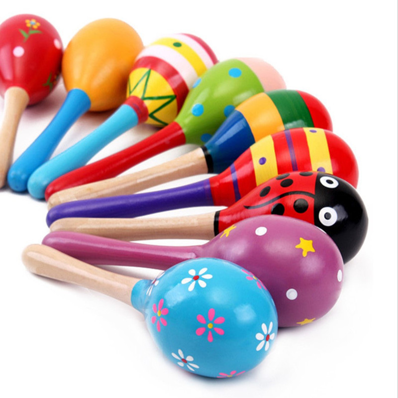 Wholesale Orff Musical Instruments Small Size Sand Ball Sand Hammer Series Early Childhood Education Toys Baby Hand-Held Educational Toys