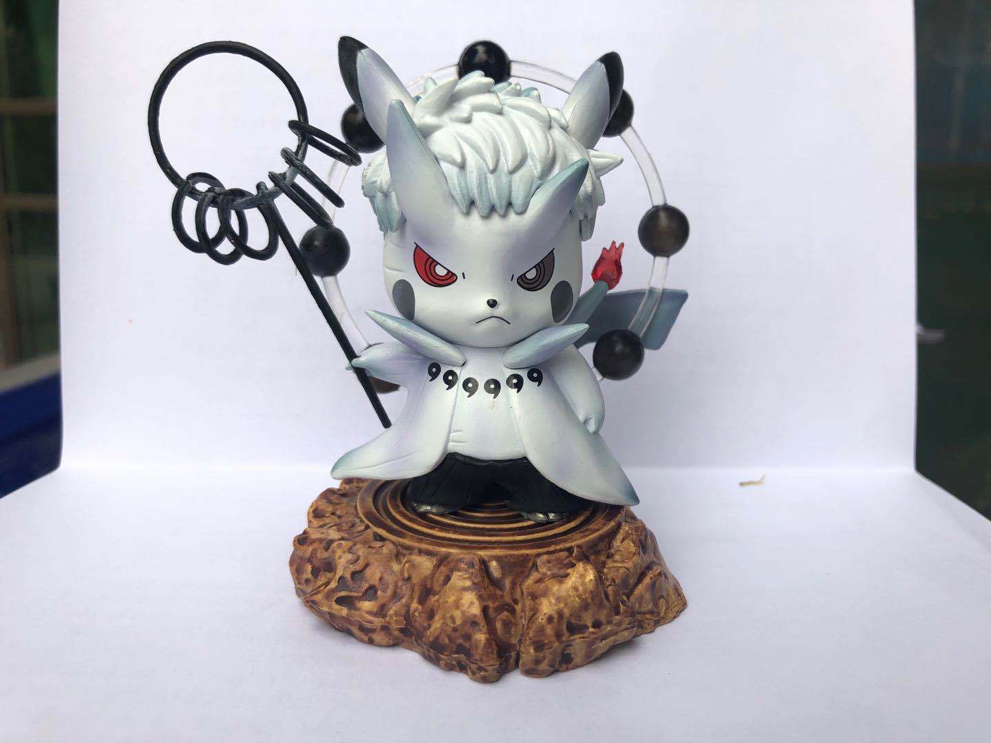 火影忍者 gk 皮卡丘 cos 六道仙人 鸣人 宇智波带土 手办雕像摆件