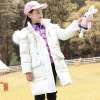 One piece On behalf of Children's clothing new pattern children Down Jackets Mid length version Korean Edition thickening Bright surface CUHK girl Down Jackets One piece On behalf of Children's clothing new pattern children Down Jackets Mid length version Korean Edition thickening Bright surface CUHK girl Down Jackets