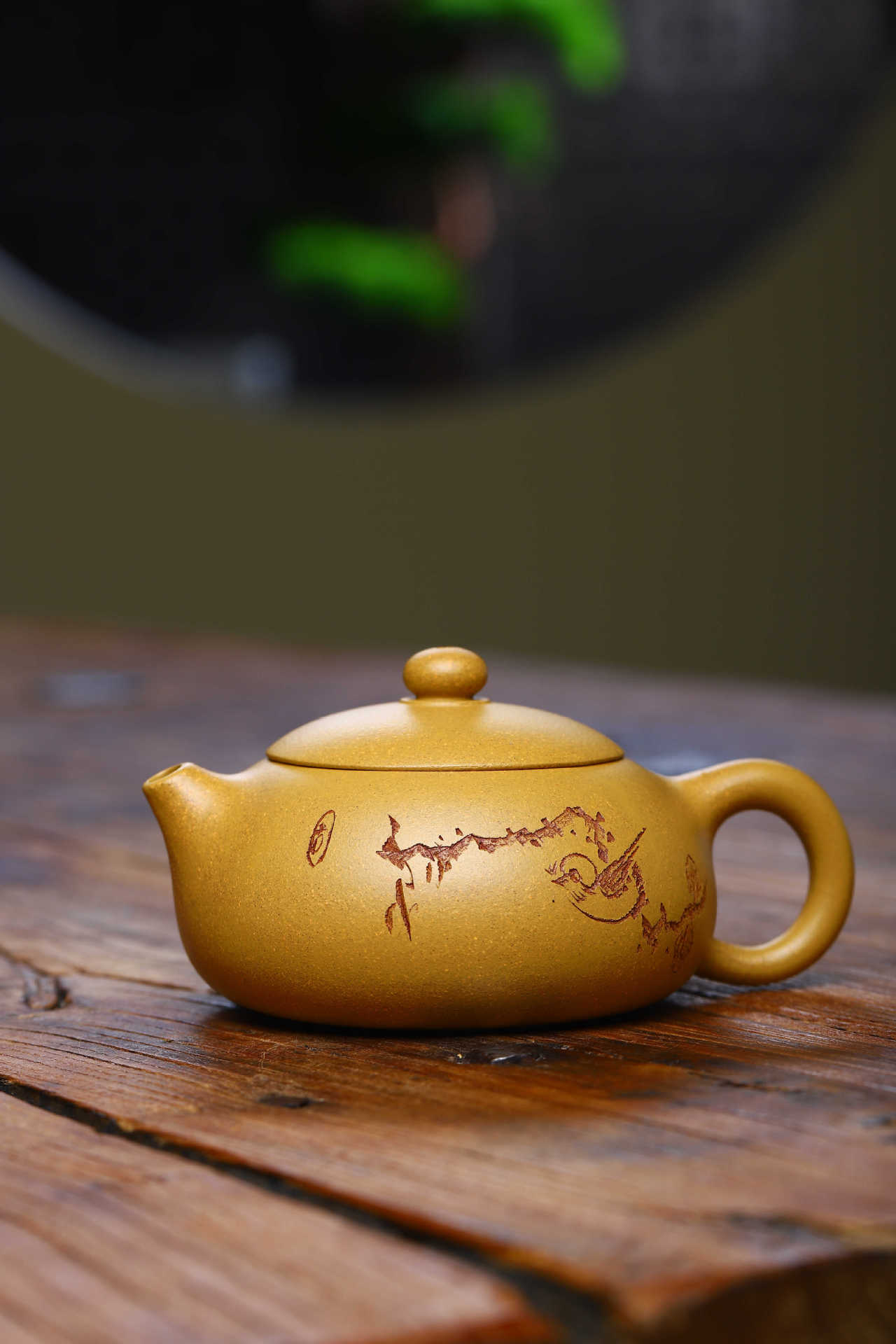 网店代销宜兴名家紫砂壶手工黄金段泥扁西施茶壶家用功夫茶具家用