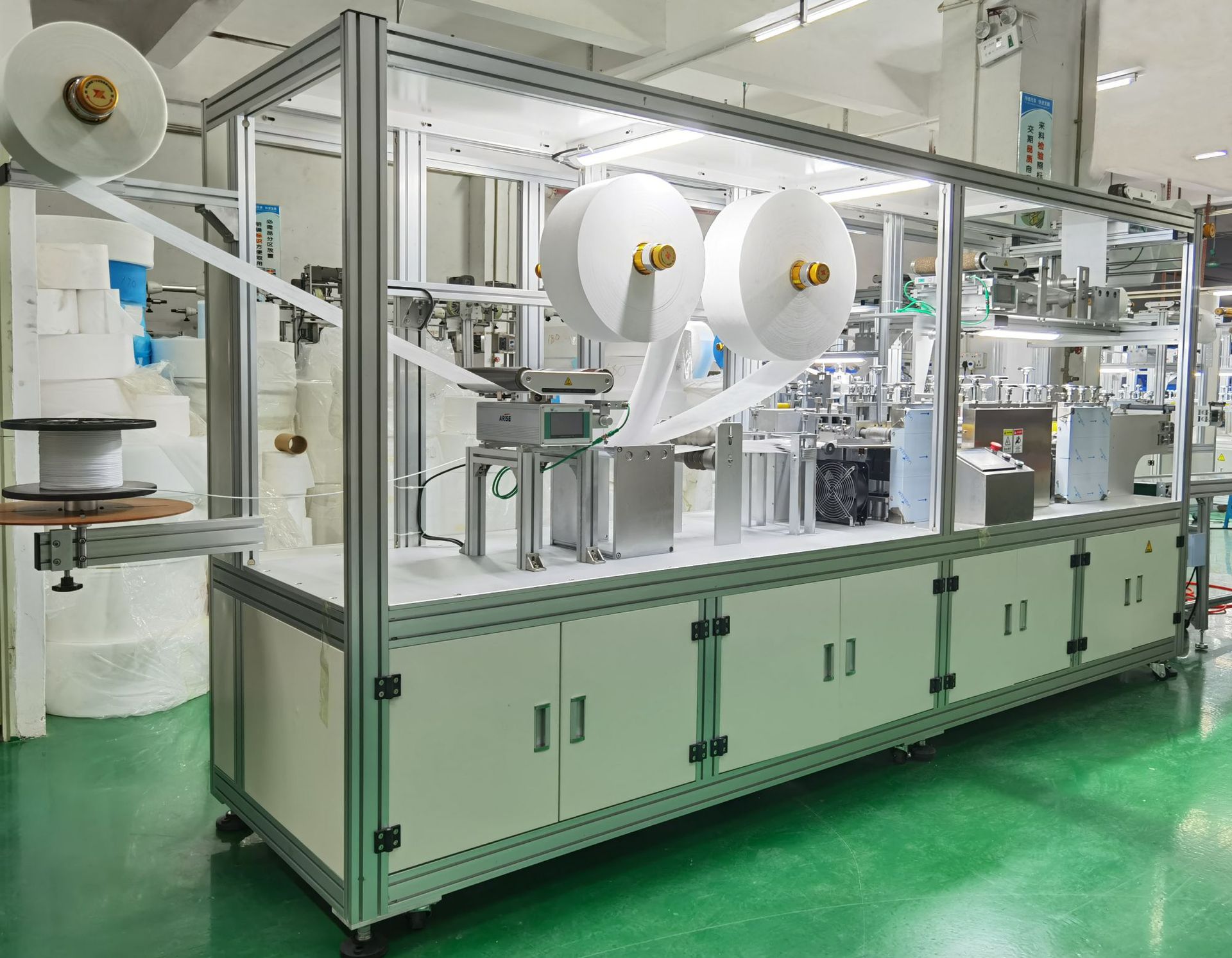 全自动一次性平面口罩打片机 高速口罩生产设备无纺布生产线机械