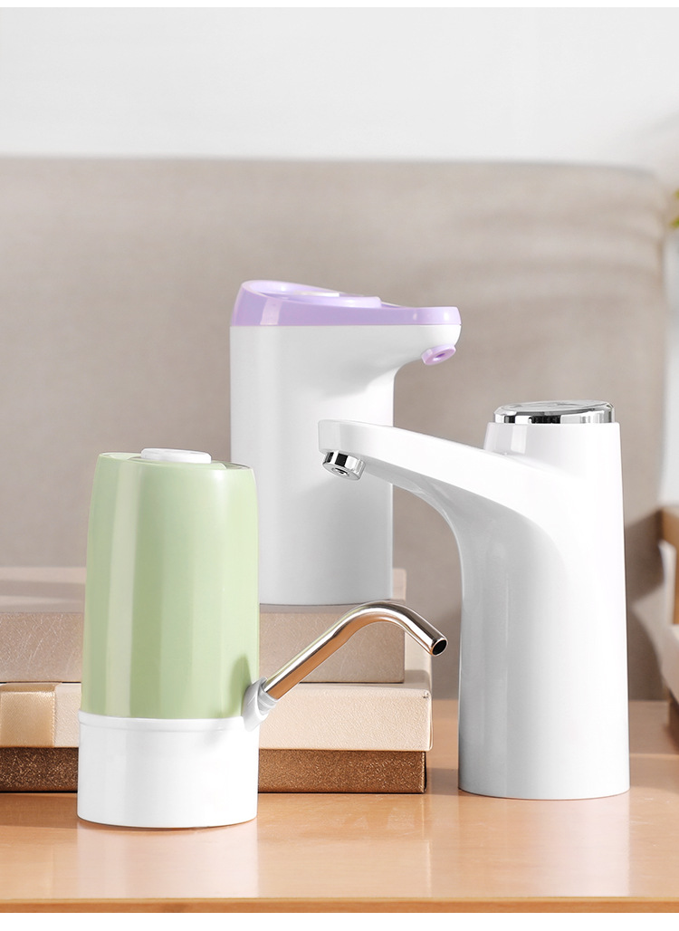 桶装水抽水器矿泉水桶按压出水器饮水机家用电动吸水器自动上水泵