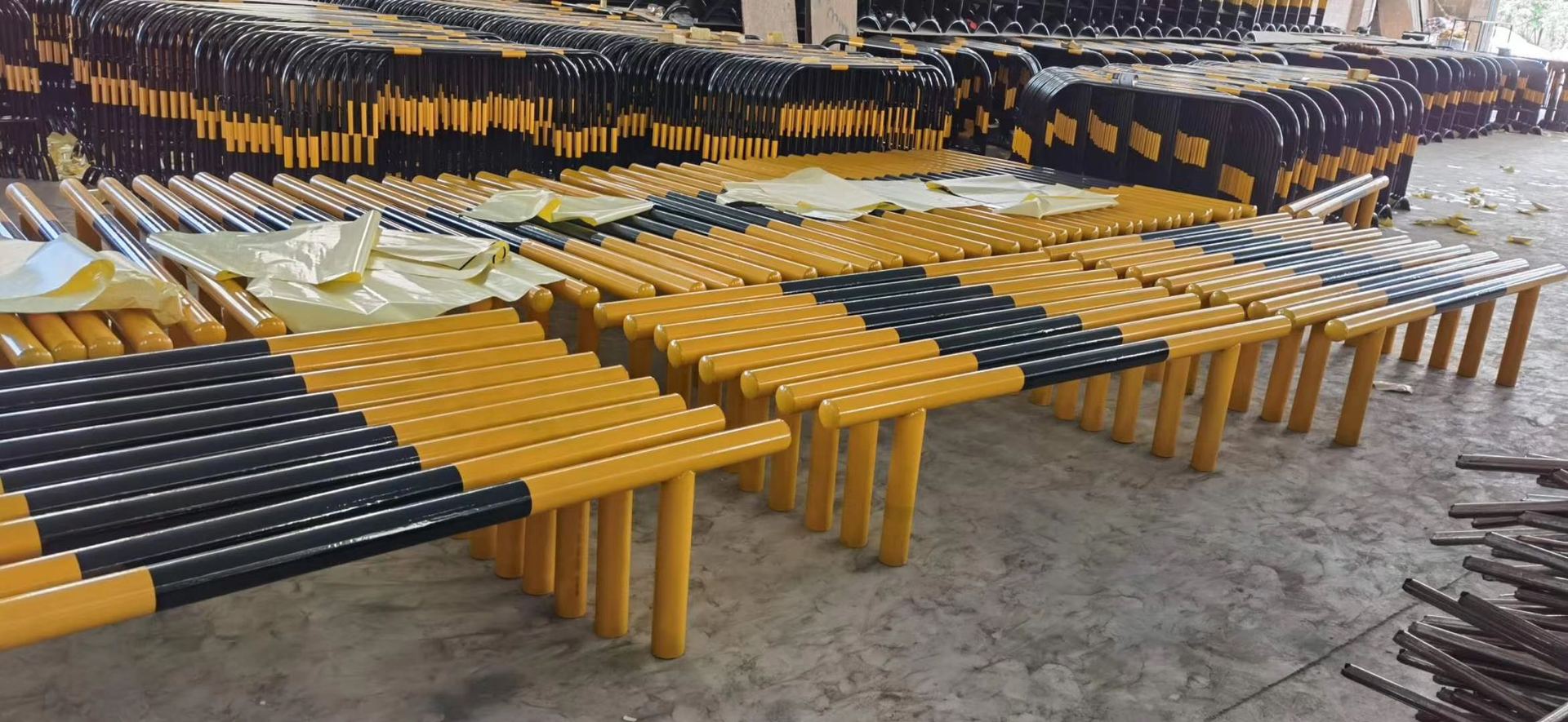 u型防撞柱停车场挡车杆 油站m型防撞栏 车辆挡车管 隔离桩止退器